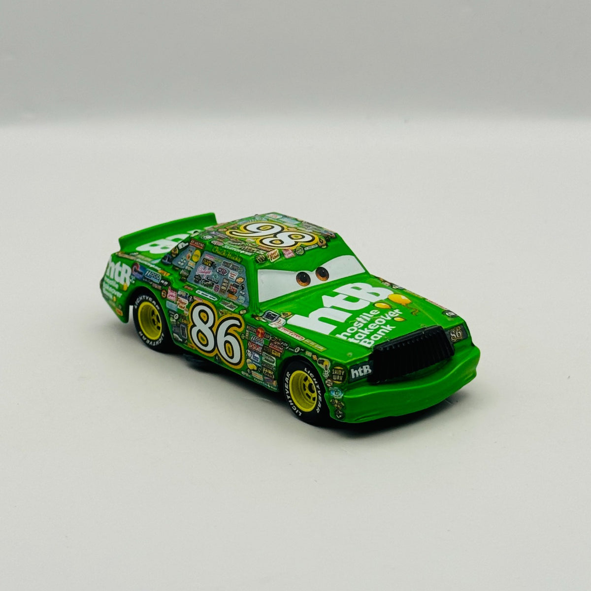 Disney Pixar Cars - CHICK HICKS HTB Piston Cup - 1:55 Diecast