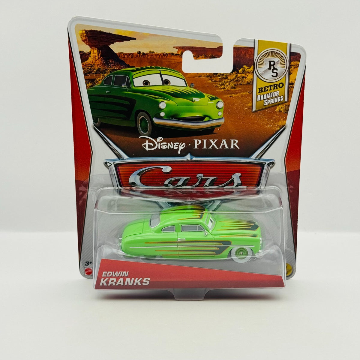 Disney Pixar Cars - EDWIN KRANKS Retro Radiator Springs 2013 - 1:55 Diecast