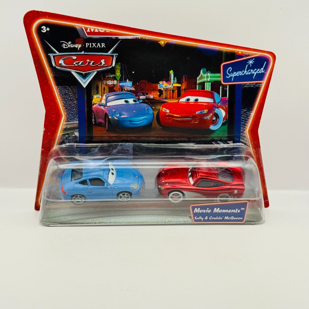 Disney Pixar Cars - SALLY & CRUISIN' MCQUEEN Supercharged 2007 - 1:55 Diecast