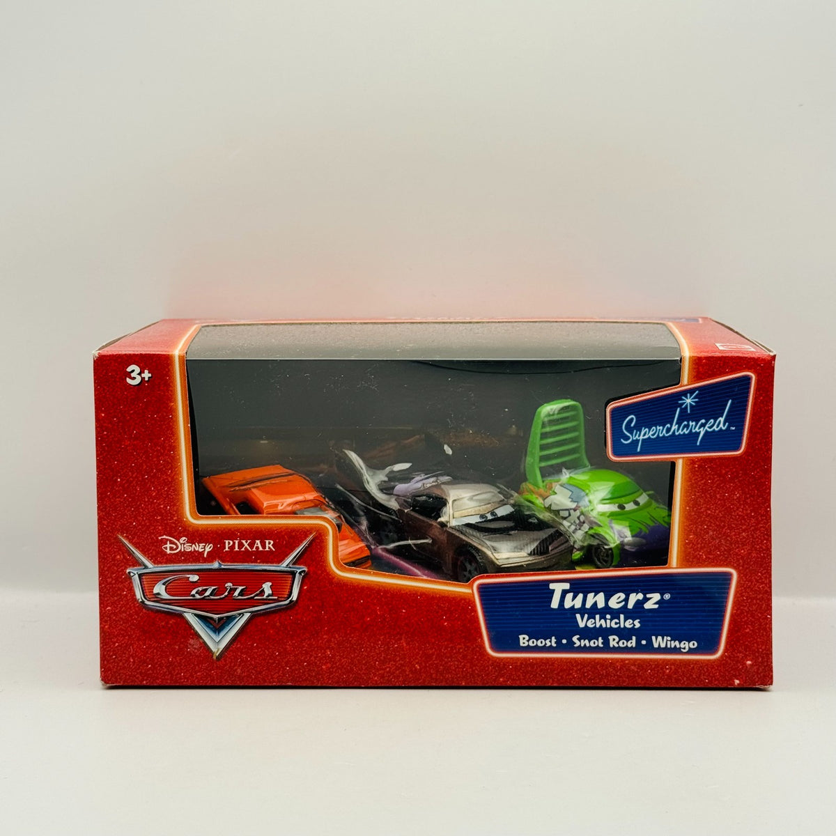 Disney Pixar Cars - TUNERZ 3-Pack SNOT ROD WINGO BOOST Supercharged 1:55 Diecast