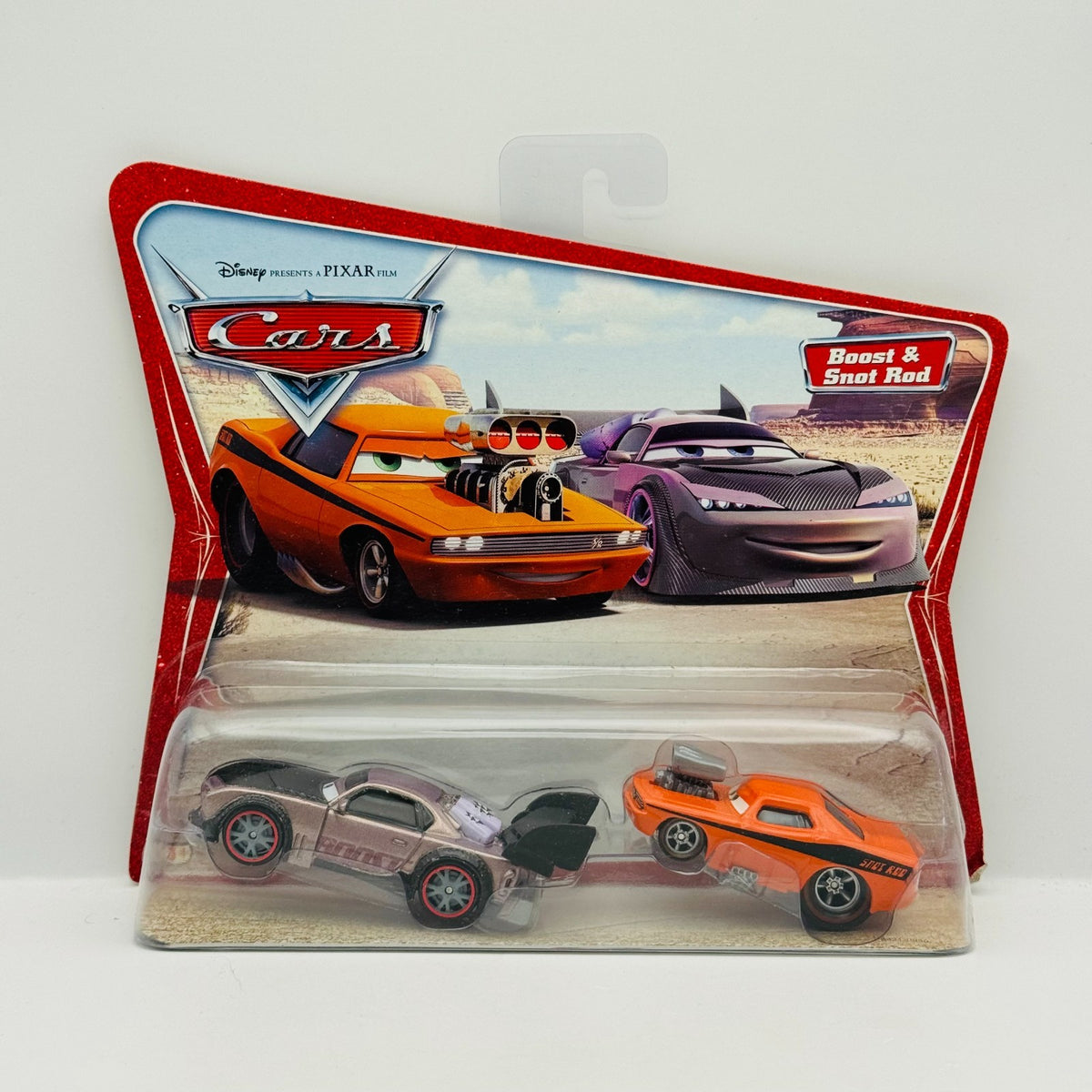 Disney Pixar Cars - BOOST & SNOT ROD Tuners Desert Series 2006 - 1:55 Diecast