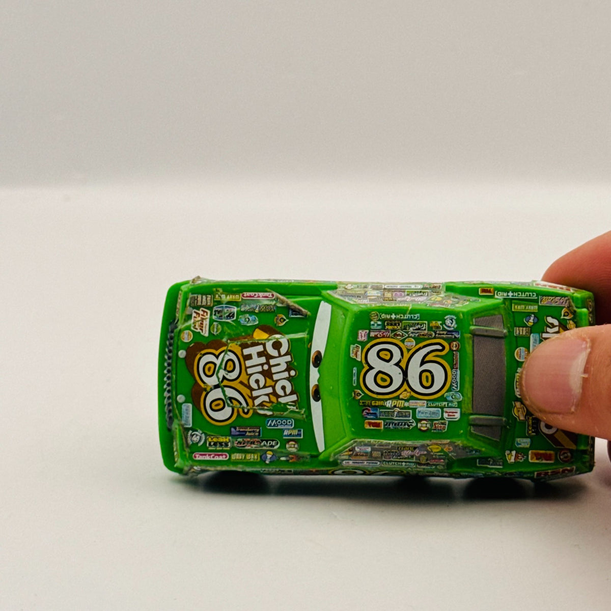 Disney Pixar Cars - CARS 3 CHICK HICKS WITHOUT HEADSET RARE - 1:55 Scale plastic