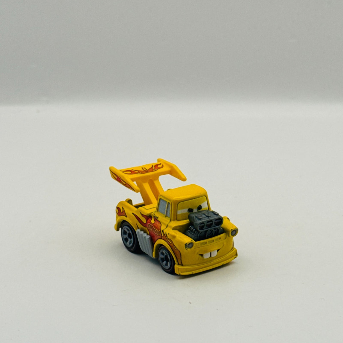 Disney Pixar Cars - Mini Racers HOT ROD FUNNY CAR MATER - Diecast