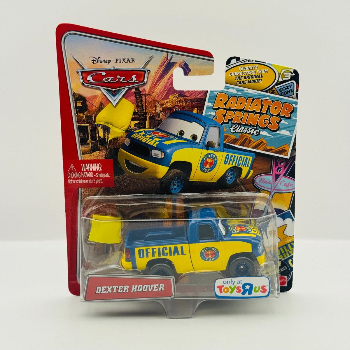 Disney Pixar Cars - DEXTER HOOVER YELLOW Radiator Springs Classic - 1:55 Diecast