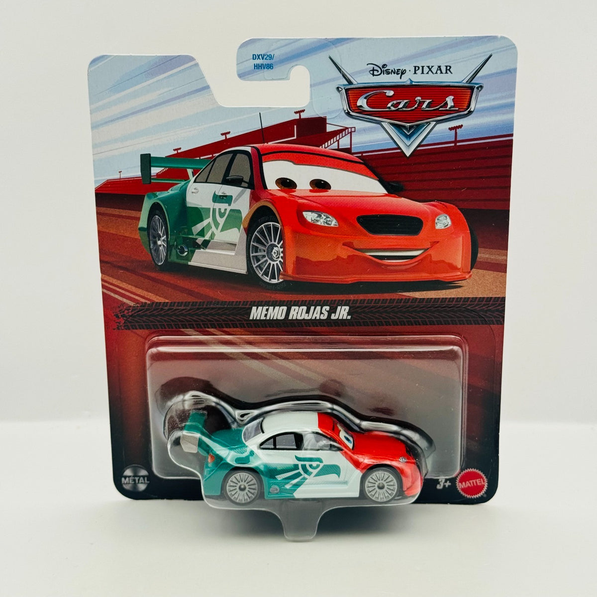 Disney Pixar Cars - MEMO ROJAS JR Mexican Racer 2026 - 1:55 Diecast