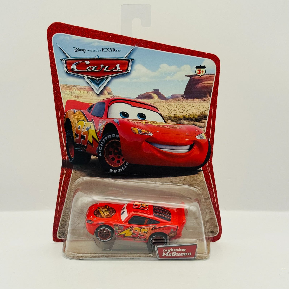 Disney Pixar Cars - LIGHTNING MCQUEEN Desert Series 2006 - 1:55 Diecast