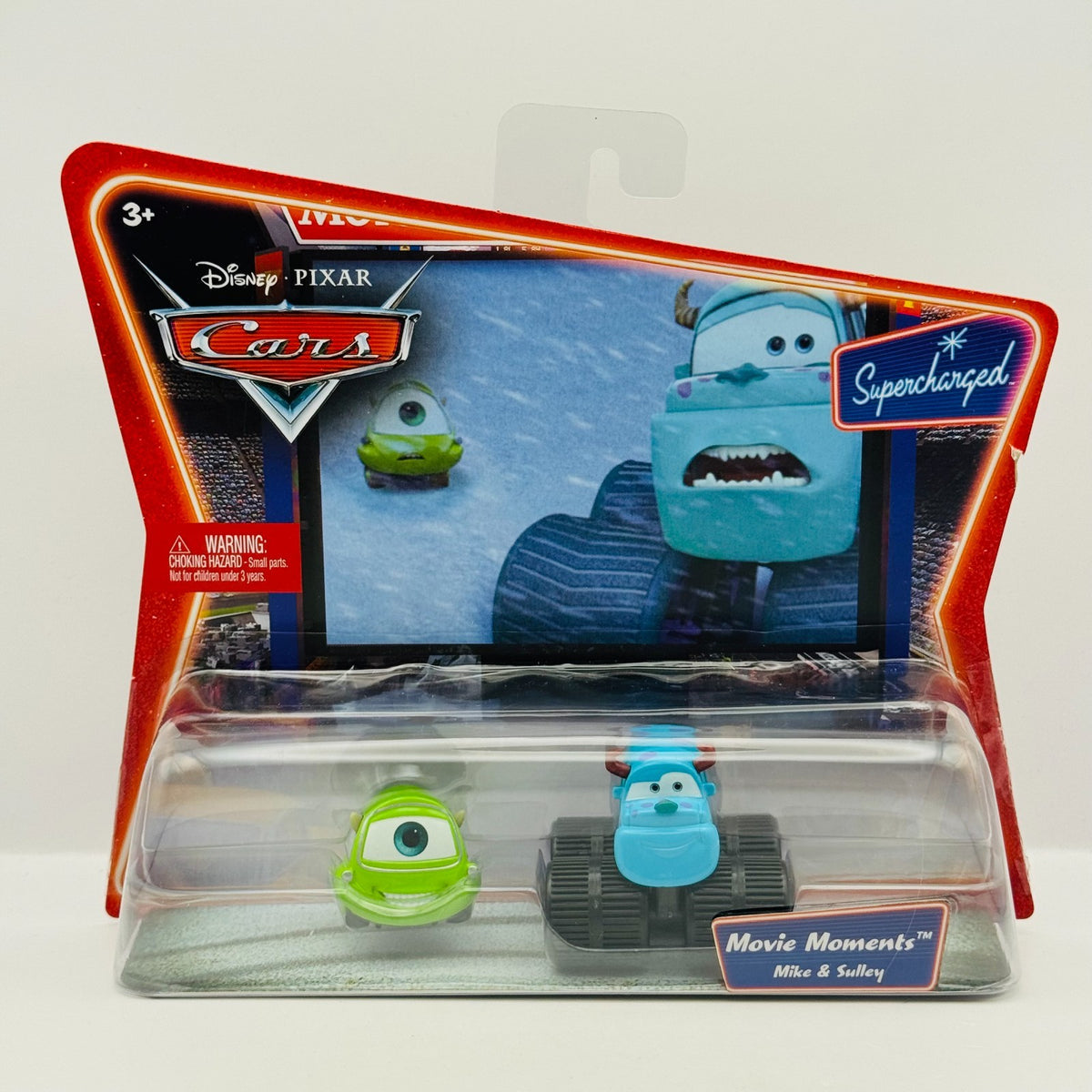 Disney Pixar Cars - MIKE & SULLEY Monster's INC Supercharged 2007 - 1:55 Diecast