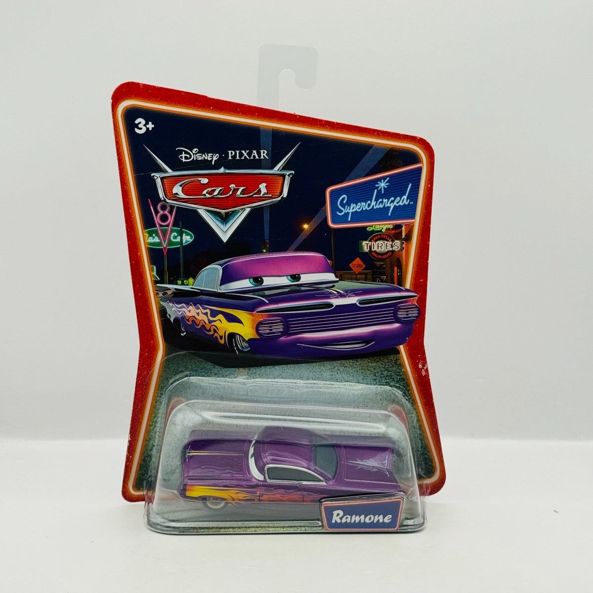 Disney Pixar Cars - PURPLE RAMONE Supercharged 2007 - 1:55 Diecast