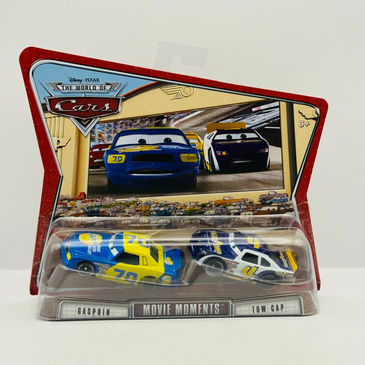 Disney Pixar Cars - TOW CAP RUSTY CORNFUEL & GASPRIN FLOYD 2008 - 1:55 Diecast
