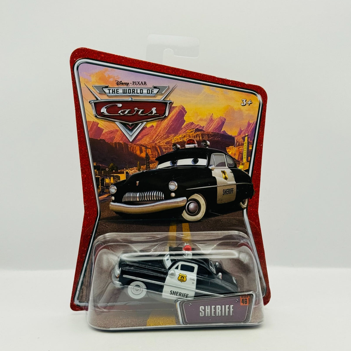 Disney Pixar Cars - SHERIFF World Of Cars 2008 - 1:55 Diecast