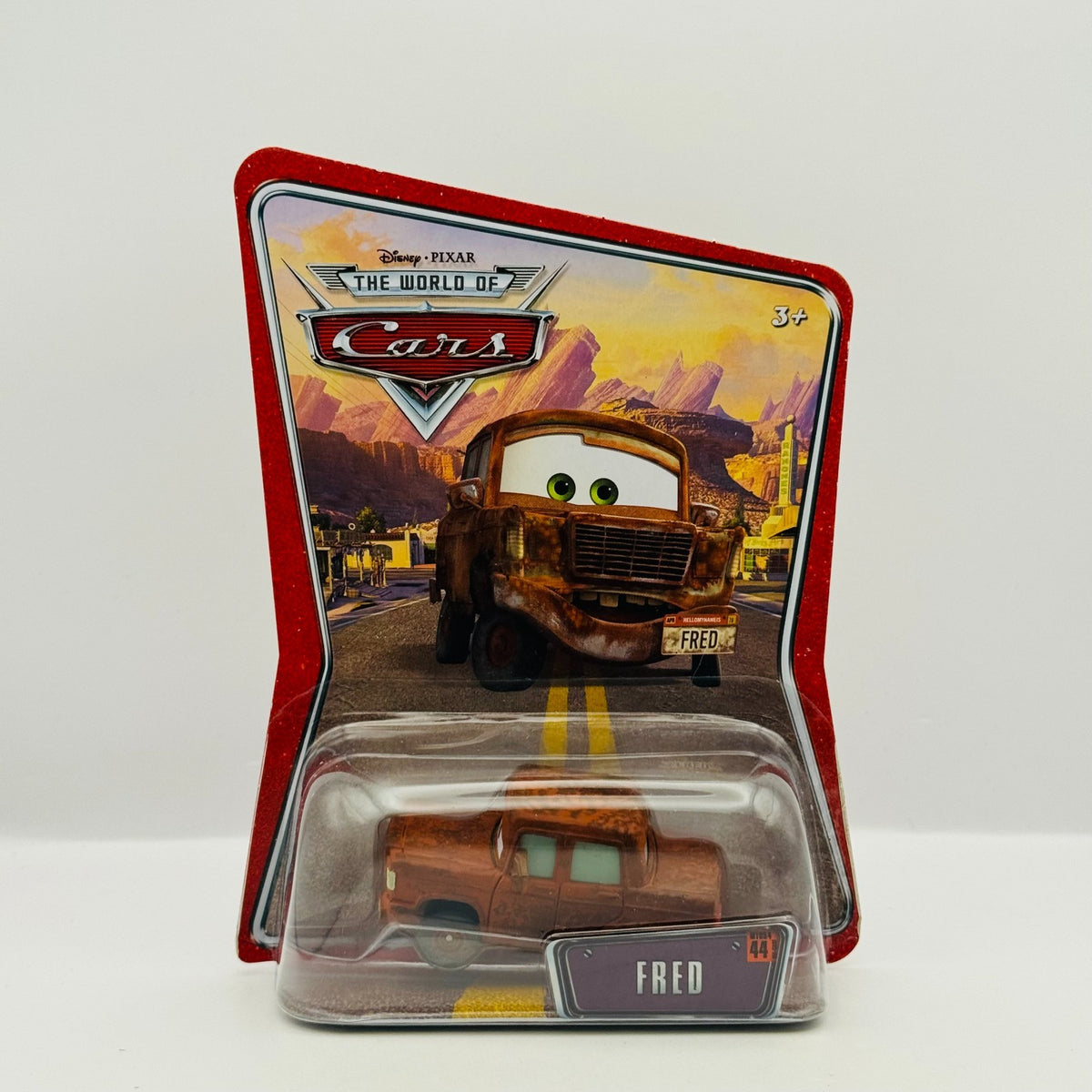 Disney Pixar Cars - FRED (LARGE) World of Cars 2008 - 1:55 Diecast