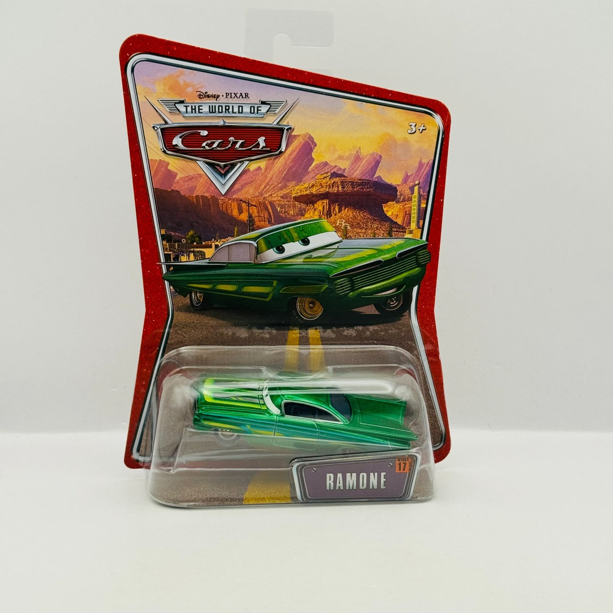 Disney Pixar Cars - GREEN RAMONE World of Cars 2008 - 1:55 Diecast