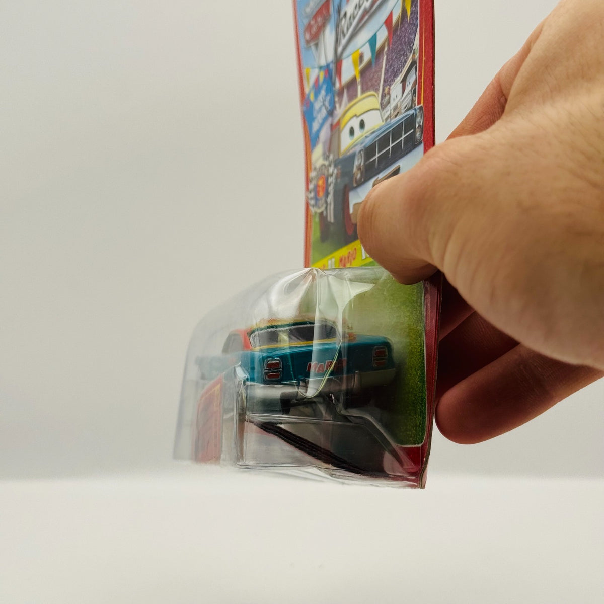 Disney Pixar Cars - SIGNED MARIO ANDRETTI CHASE AUTOGRAPH 2009 - 1:55 Diecast