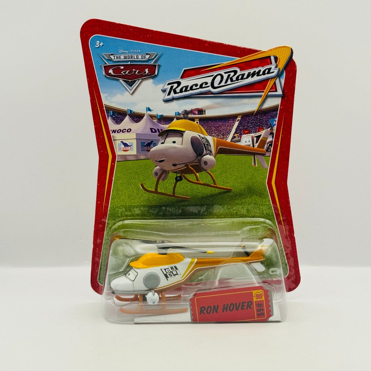Disney Pixar Cars - RON HOVER Race O Rama 2009 - 1:55 Diecast