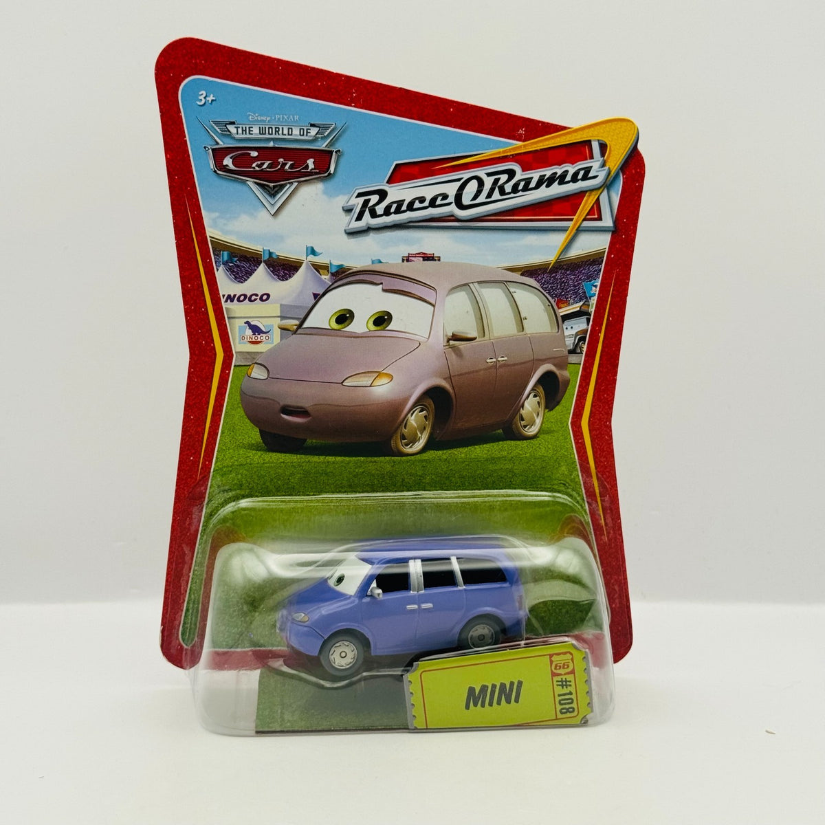 Disney Pixar Cars - MINI/ MINNY #108 Race O Rama 2009 - 1:55 Diecast