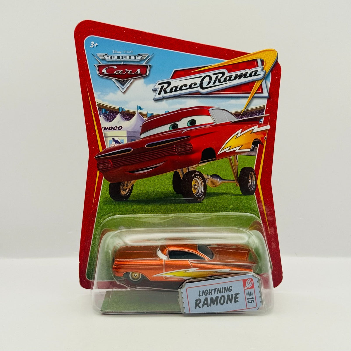 Disney Pixar Cars - LIGHTNING RAMONE Race O Rama 2009 - 1:55 Diecast
