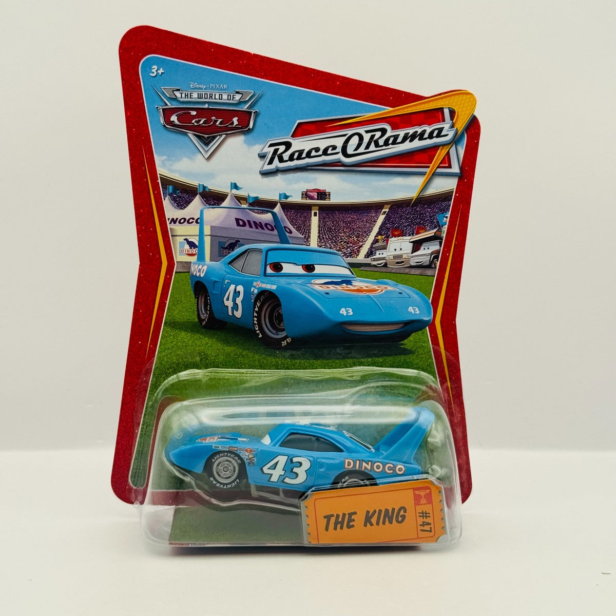 Disney Pixar Cars - THE KING STRIP WEATHERS Race O Rama 2009 - 1:55 Diecast