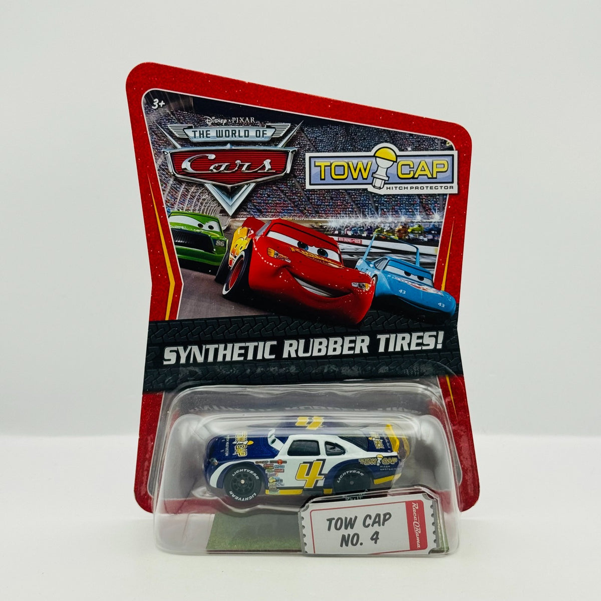 Disney Pixar Cars - RUSTY CORNFUEL TOWCAP Rubber Tires 2009 - 1:55 Diecast