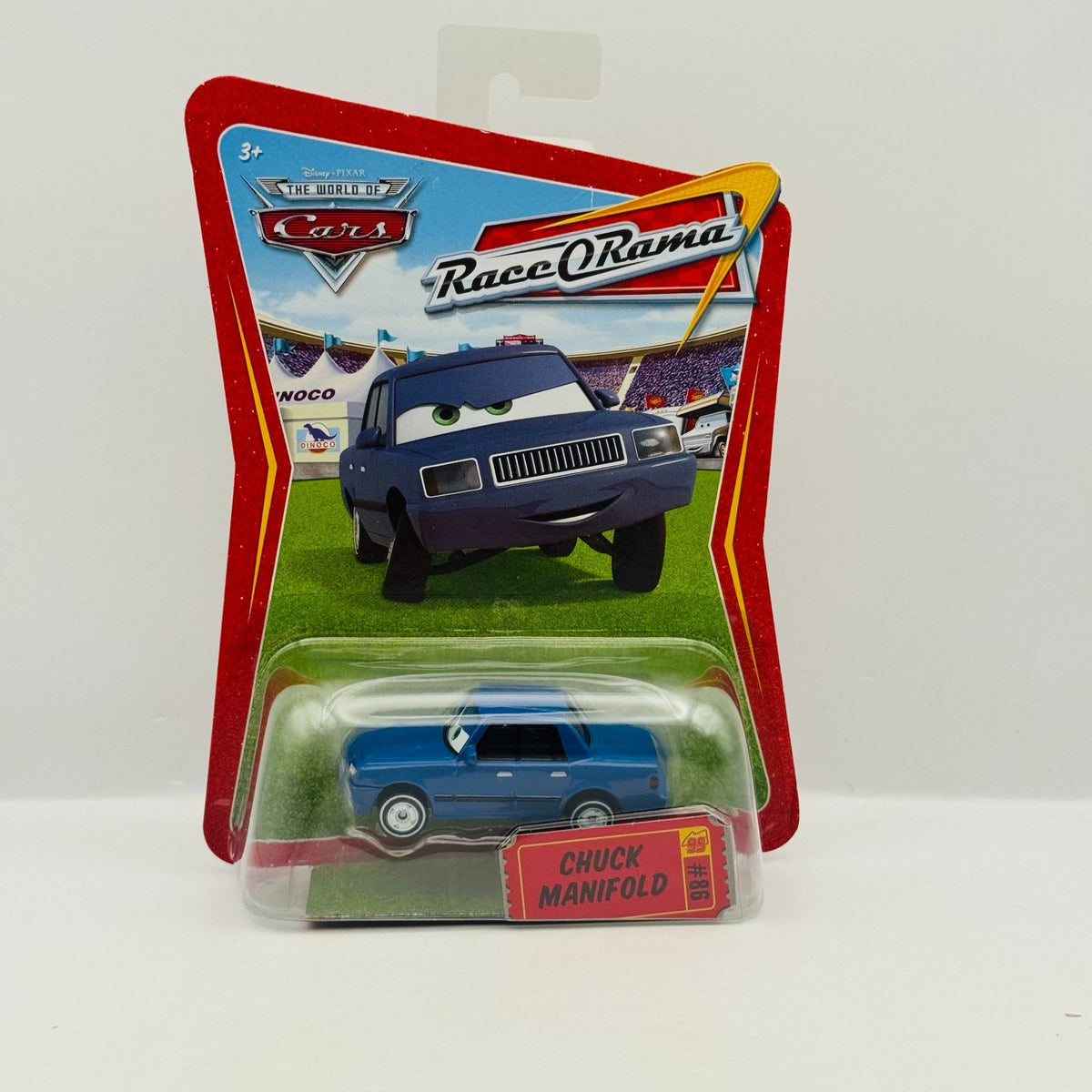 Disney Pixar Cars - CHUCK MANIFOLD Race O Rama 2009 - 1:55 Diecast
