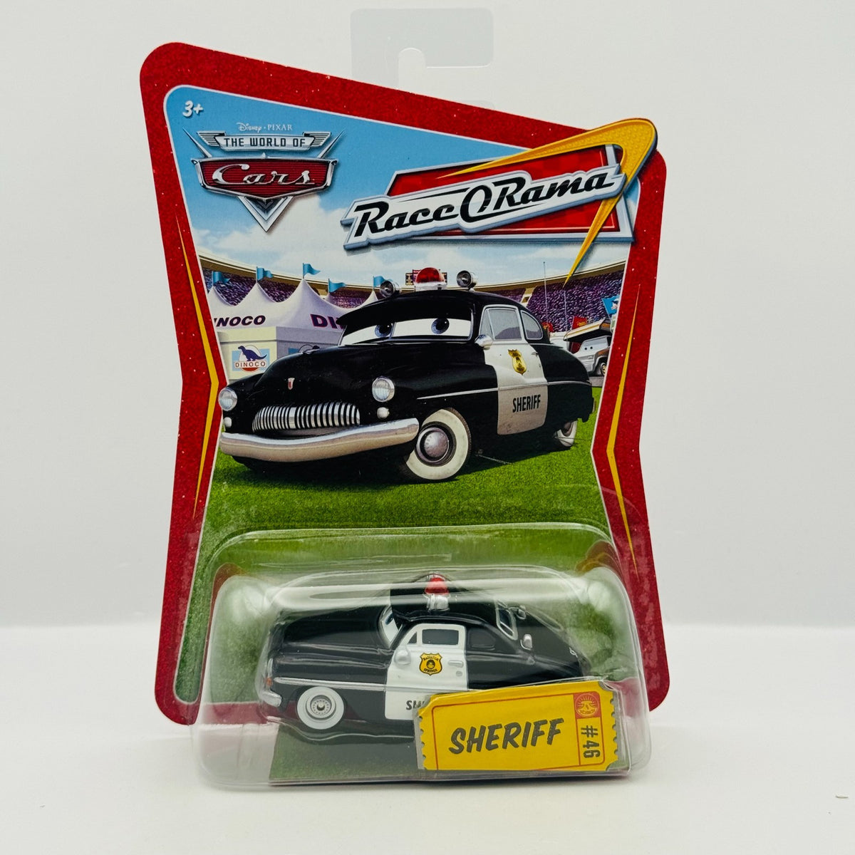 Disney Pixar Cars - SHERIFF Race O Rama 2009 - 1:55 Diecast