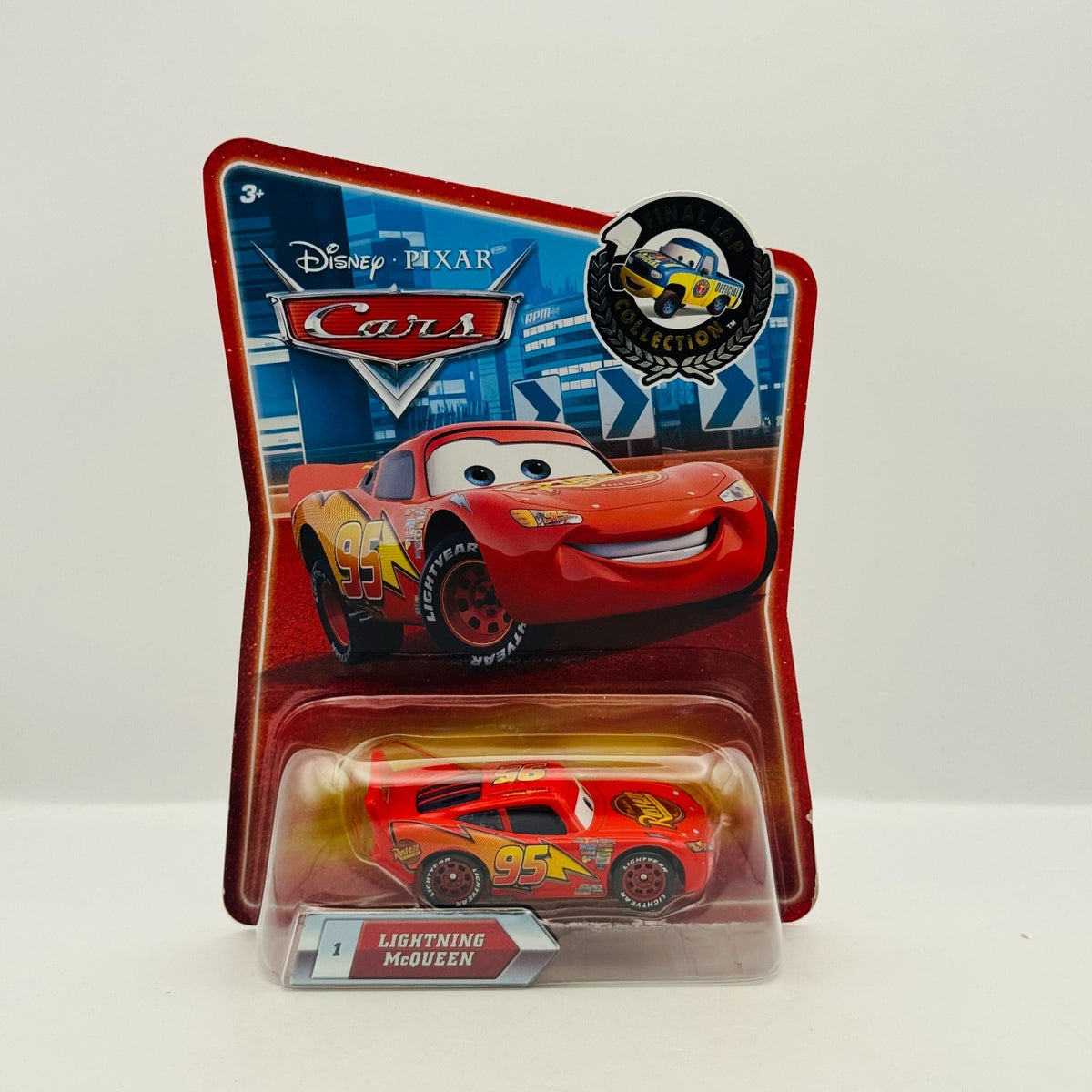 Disney Pixar Cars - LIGHTNING MCQUEEN #1 Final Lap 2010 - 1:55 Diecast