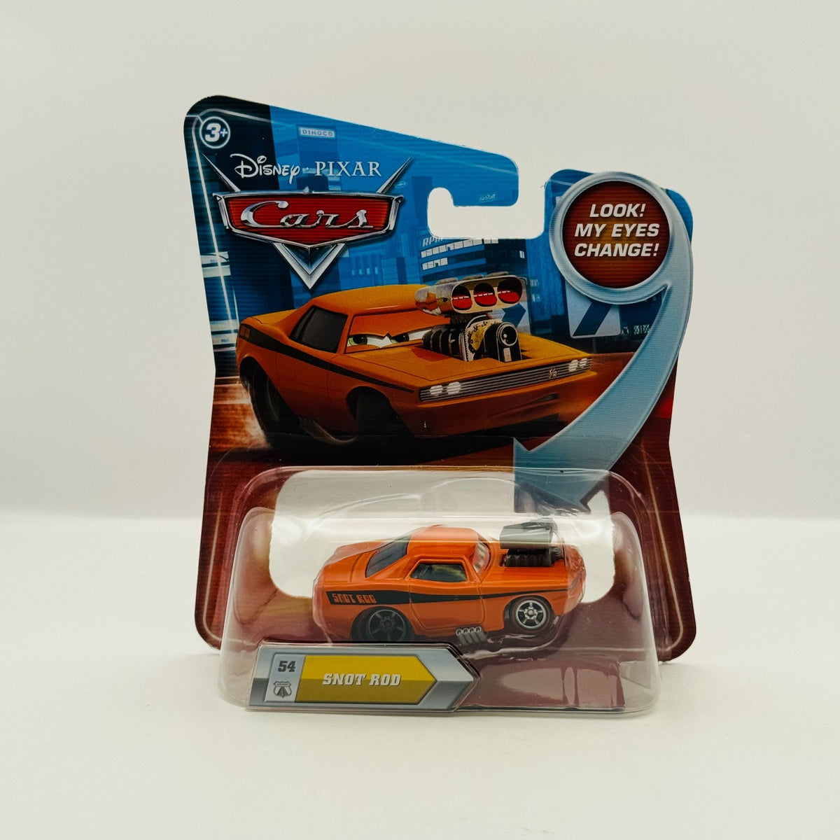 Disney Pixar Cars - LENTICULAR SNOT ROD Eyes Change 2010 - 1:55 Diecast