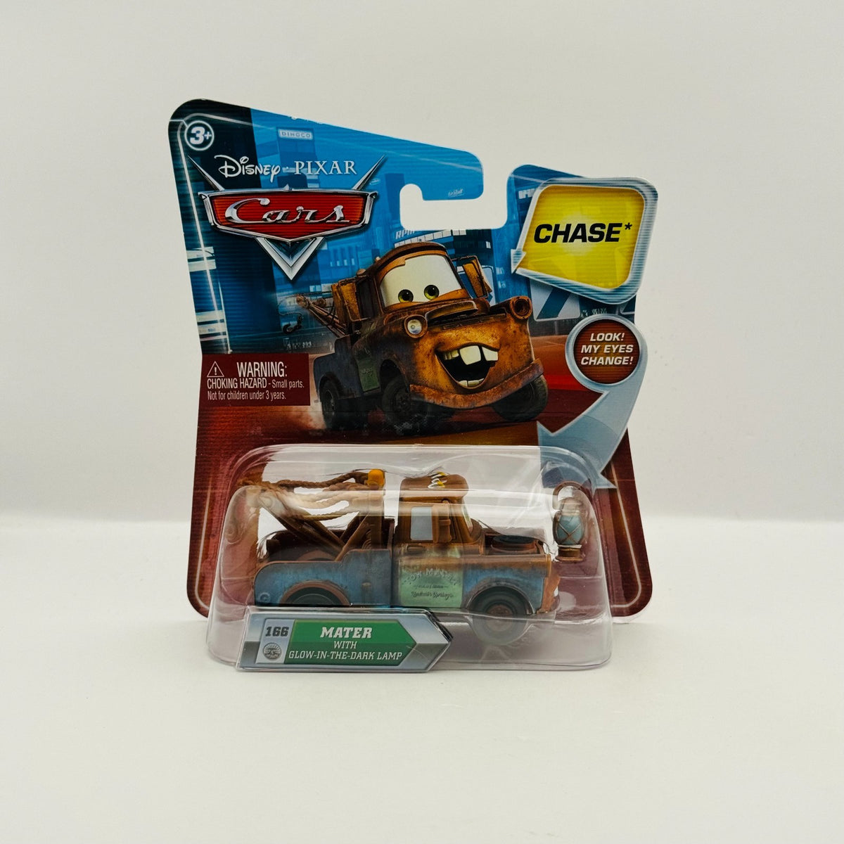 Disney Pixar Cars - GHOSTLIGHT MATER WITH GLOW-IN-THE-DARK LAMP - 1:55 Diecast