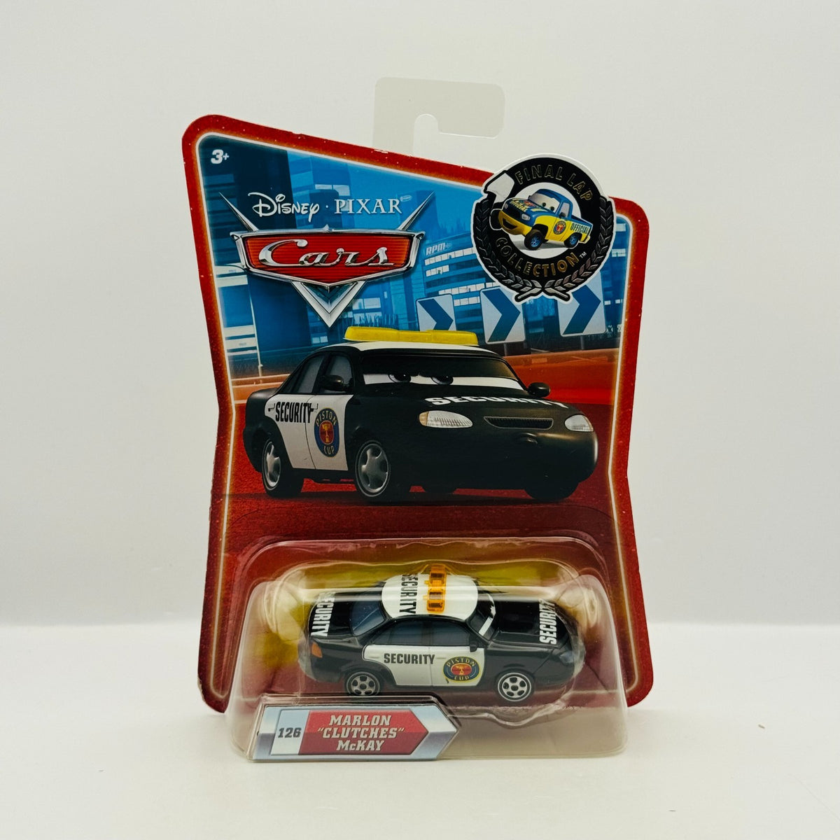 Disney Pixar Cars - MARLON "CLUTCHES" McKAY Final Lap 2010 - 1:55 Diecast