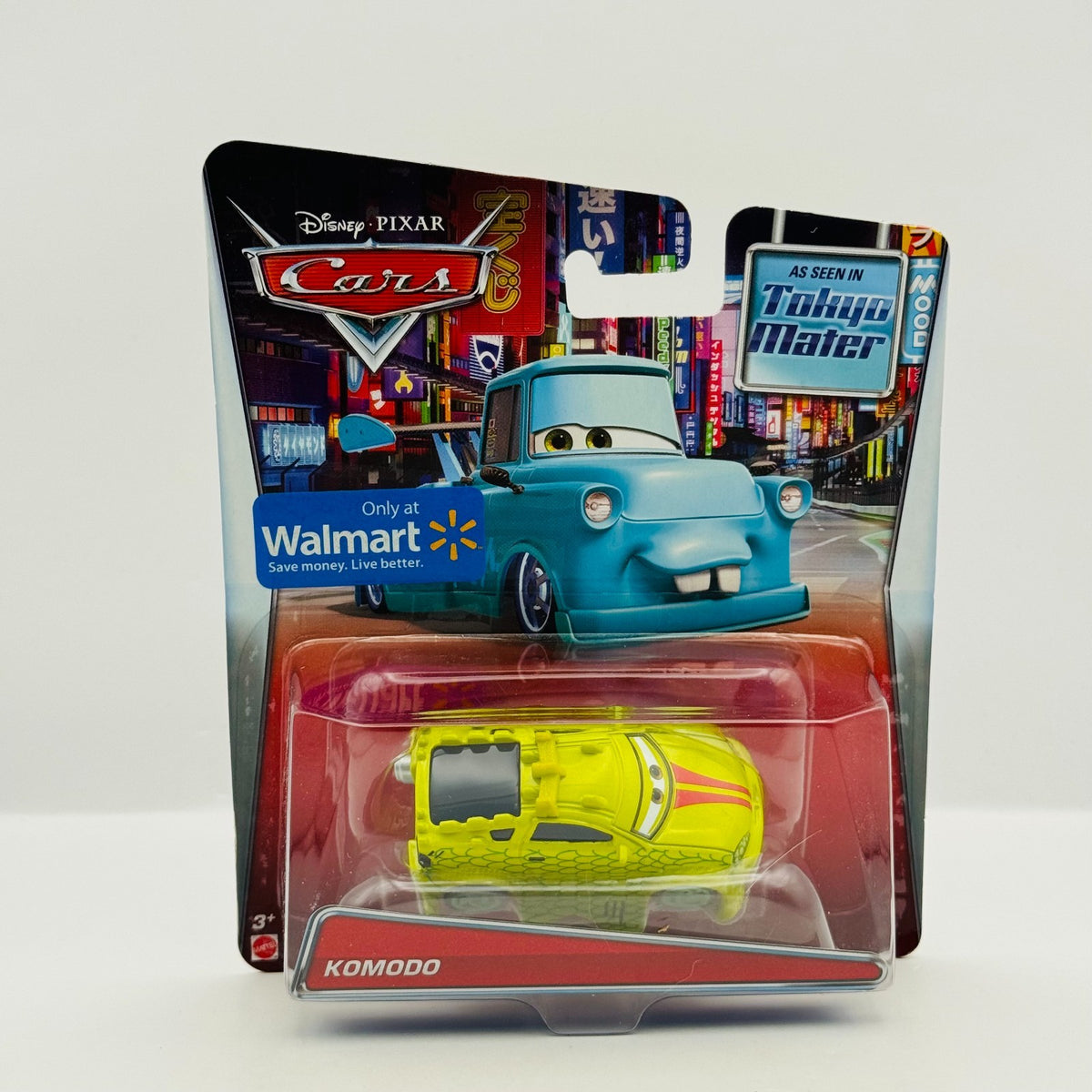 Disney Pixar Cars Toon - KOMODO Tokyo Mater 2015 - 1:55 Diecast