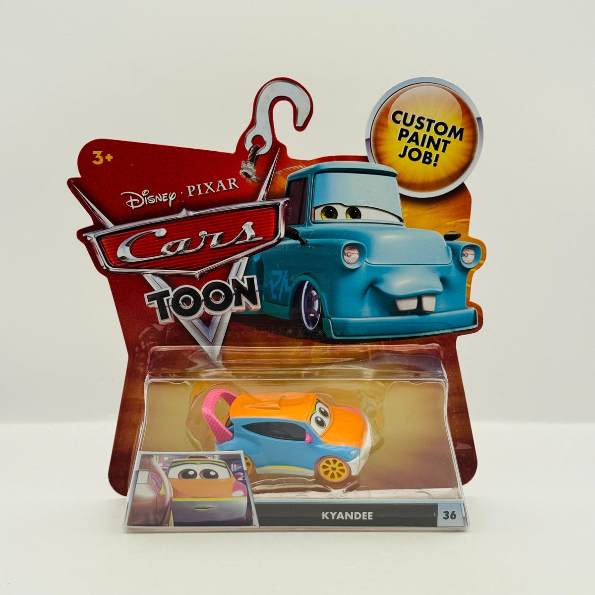 Disney Pixar Cars Toon - KYANDEE CANDY Tokyo Mater 2010 - 1:55 Diecast