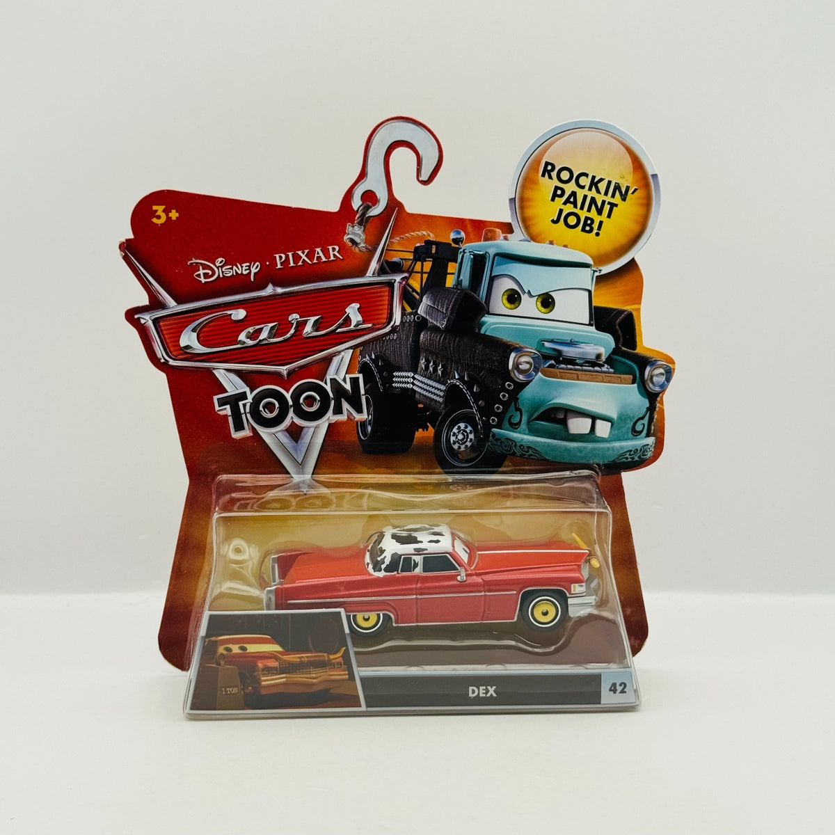 Disney Pixar Cars Toon - DEX Heavy Metal Mater - 1:55 Diecast