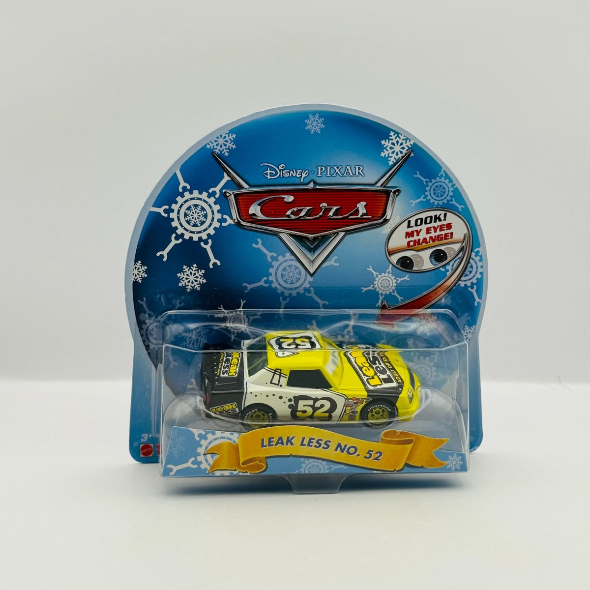 Disney Pixar Cars - LENTICULAR LEAK LESS CLAUDE Eyes Christmas - 1:55 Diecast