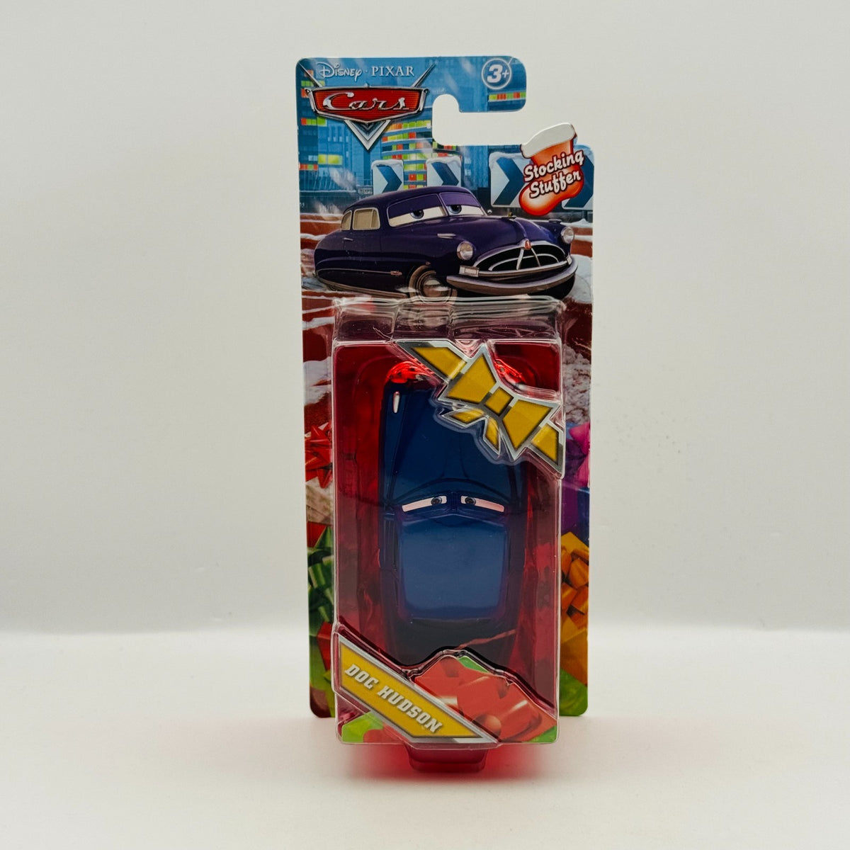 Disney Pixar Cars - CHRISTMAS STOCKING STUFFER DOC HUDSON 2010 - 1:55 Diecast
