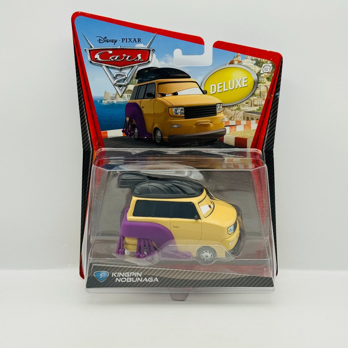 Disney Pixar Cars - KINGPIN NOBUNGA DELUXE Cars 2 2011 - 1:55 Diecast