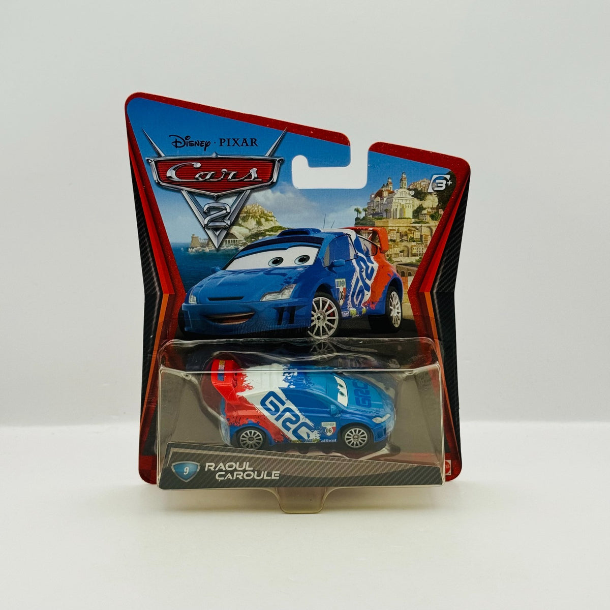 Disney Pixar Cars - RAOUL CAROULE WGP Cars 2 2011 - 1:55 Diecast
