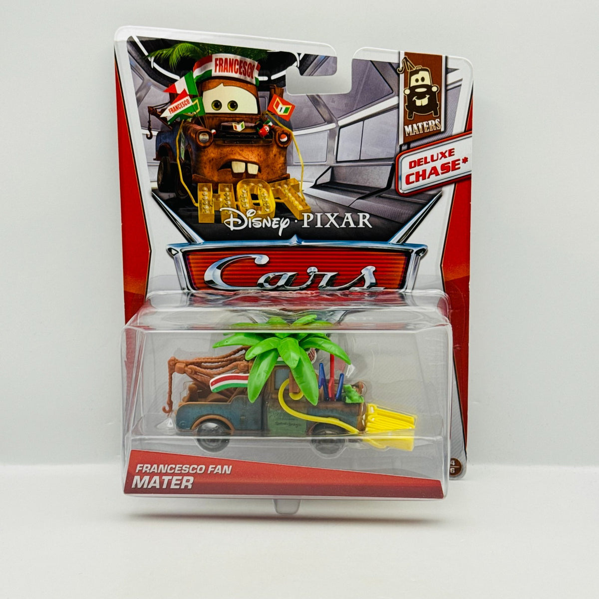 Disney Pixar Cars - FRANCESCO FAN MATER DELUXE CHASE Maters 2013 - 1:55 Diecast
