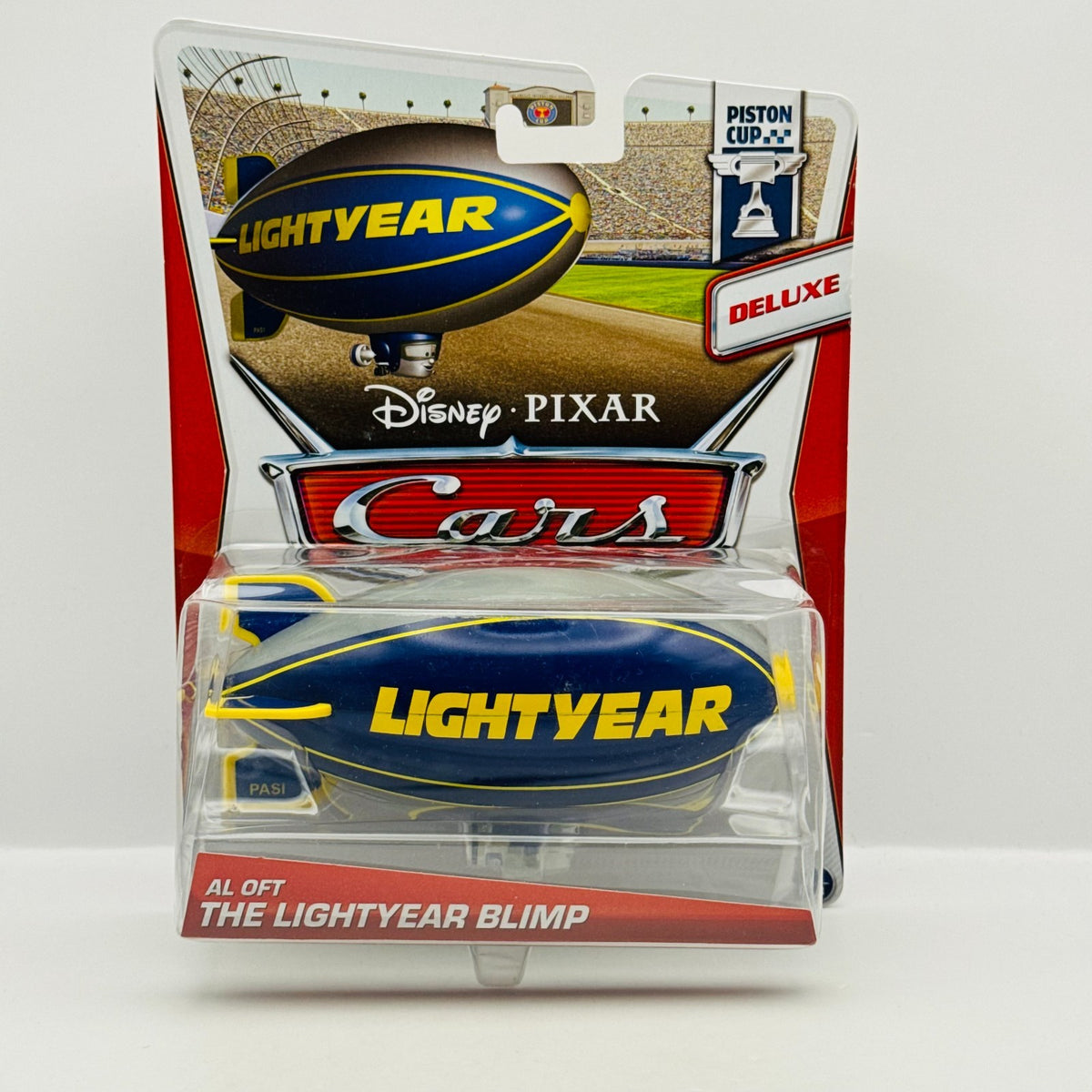 Disney Pixar Cars - AL OFT LIGHTYEAR BLIMP DELUXE Piston Cup 2013 - 1:55 Diecast