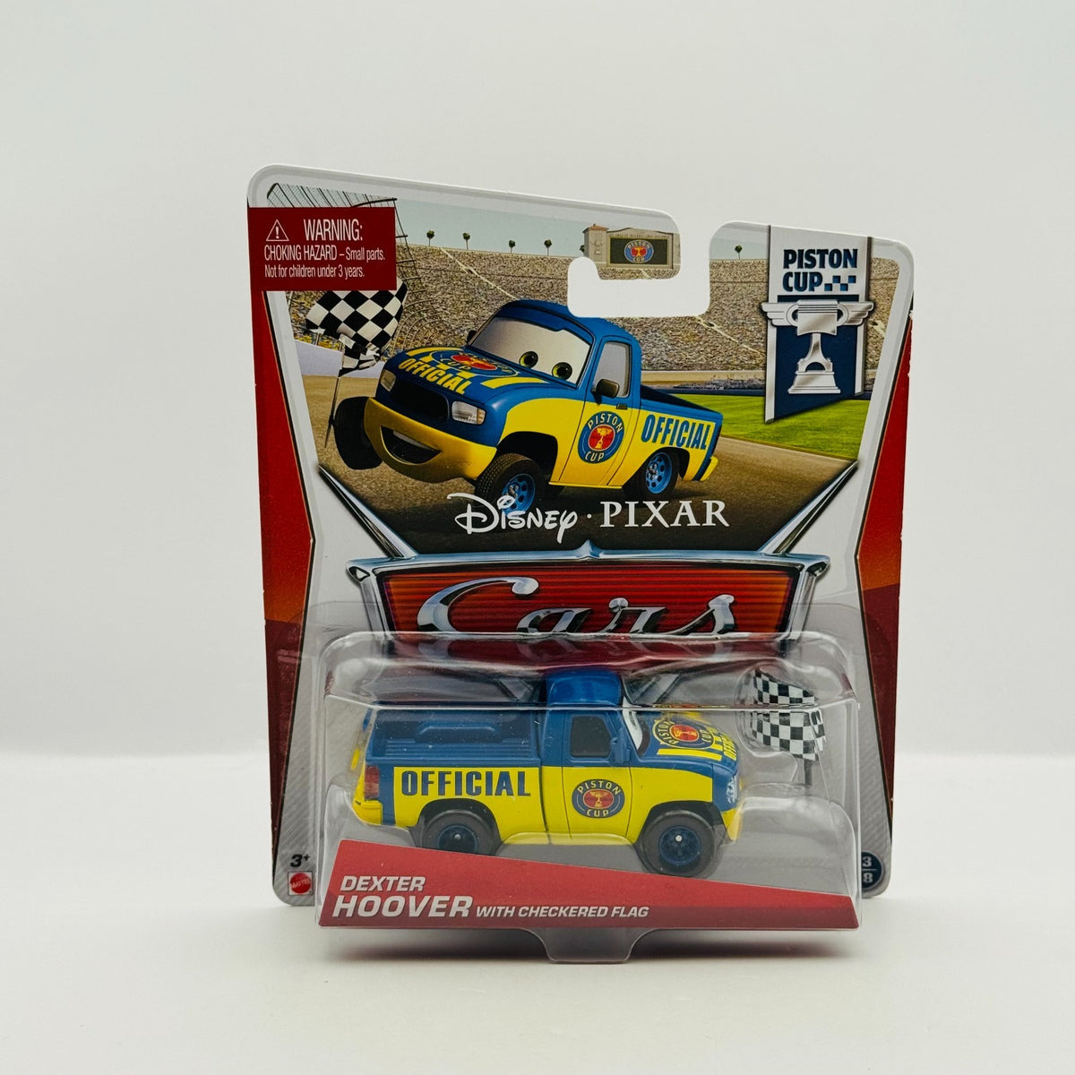 Disney Pixar Cars - DEXTER HOOVER CHECKERED FLAG Piston Cup 2013 - 1:55 Diecast