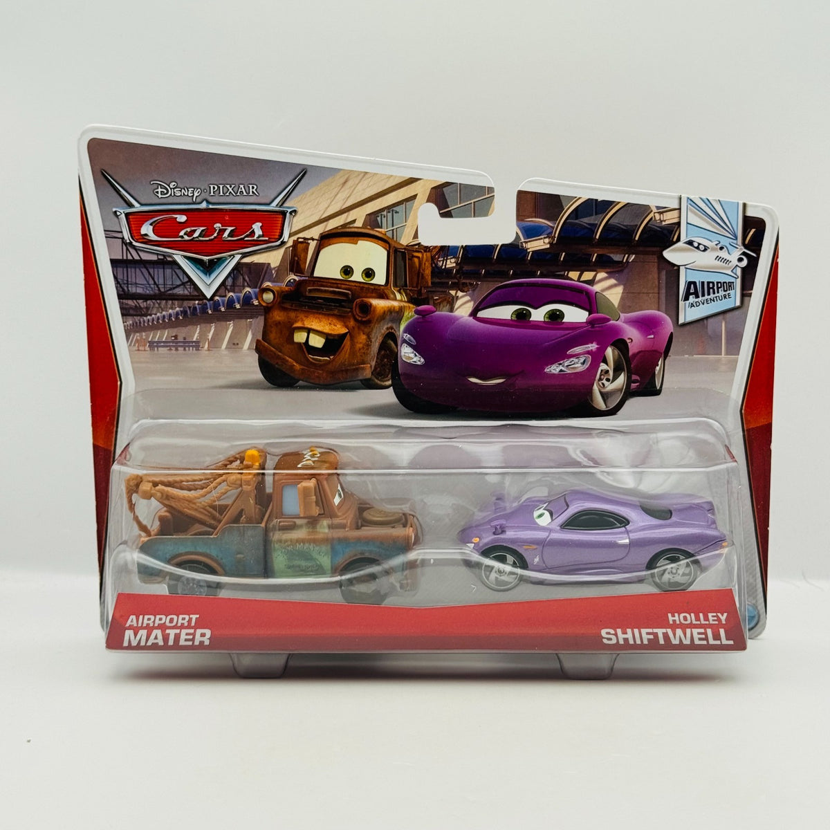 Disney Pixar Cars - AIRPORT MATER & HOLLEY Airport Adventure 2013 - 1:55 Diecast