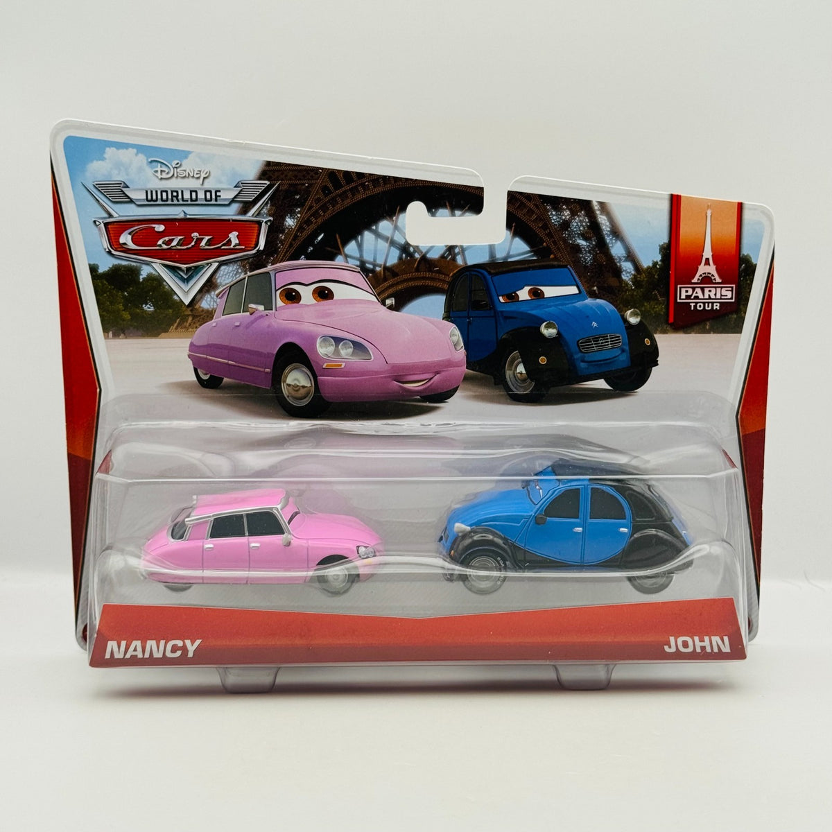 Disney Pixar Cars - NANCY & JOHN Paris Tour 2014 - 1:55 Diecast
