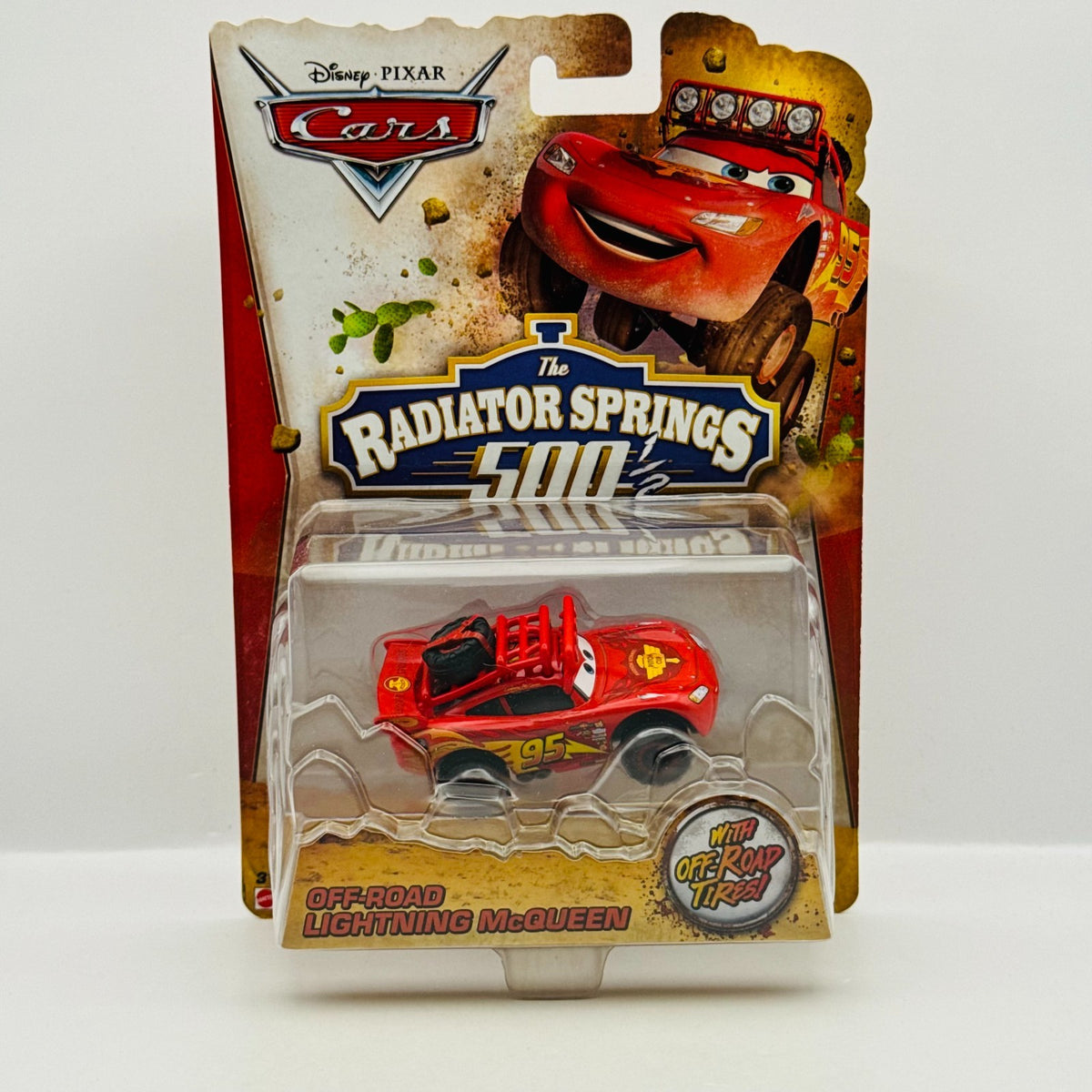 Disney Pixar Cars - RADIATOR SPRINGS 500 1/2 OFF-ROAD MCQUEEN - 1:55 Diecast