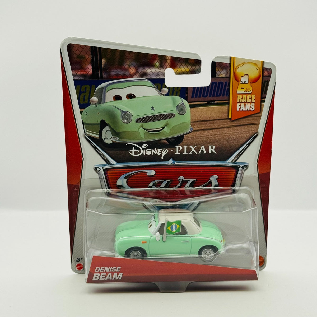 Disney Pixar Cars - DENISE BEAM Race Fans 2014 - 1:55 Diecast