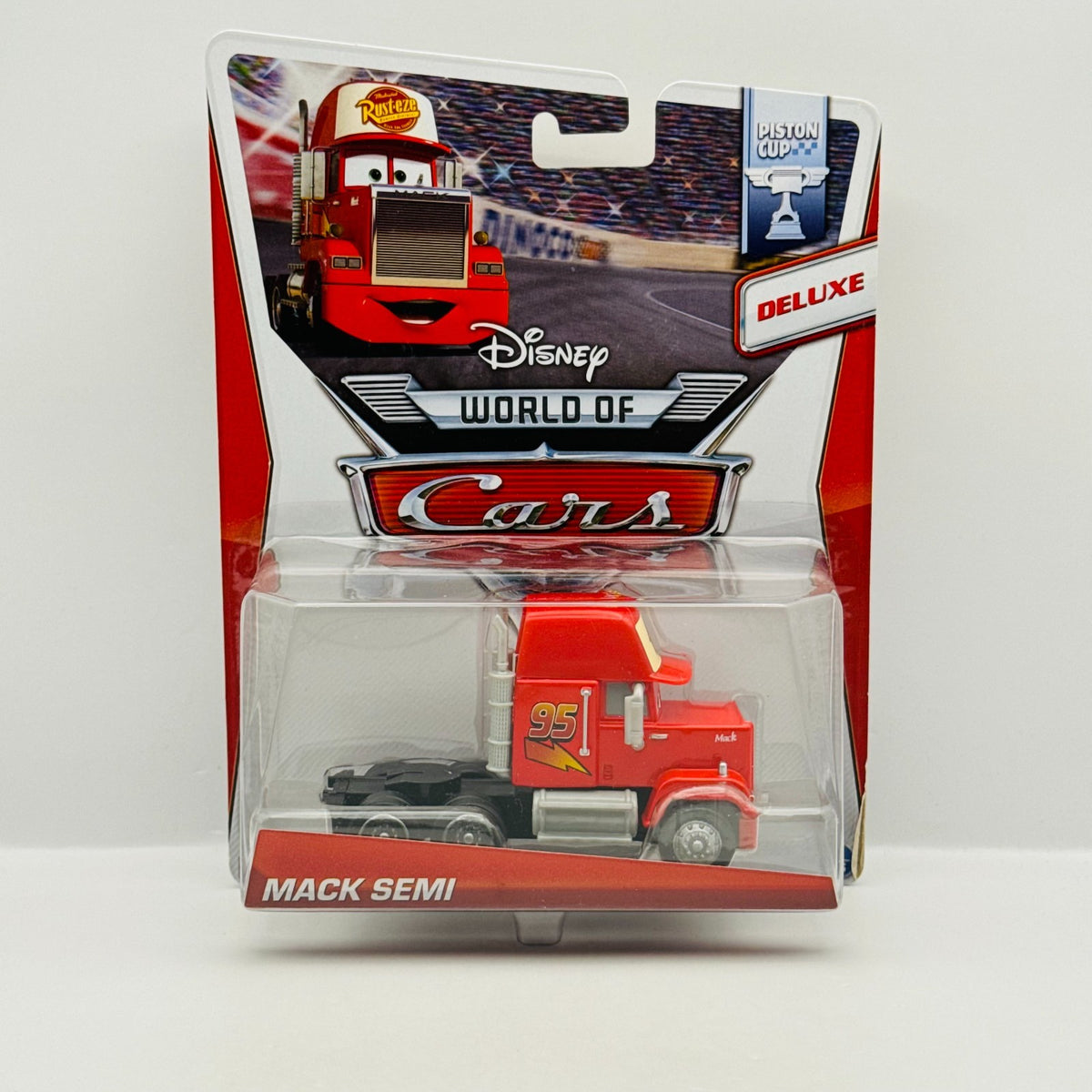 Disney Pixar Cars - MACK Semi Cab Hauler Deluxe Piston Cup 2013 1:55 Diecast