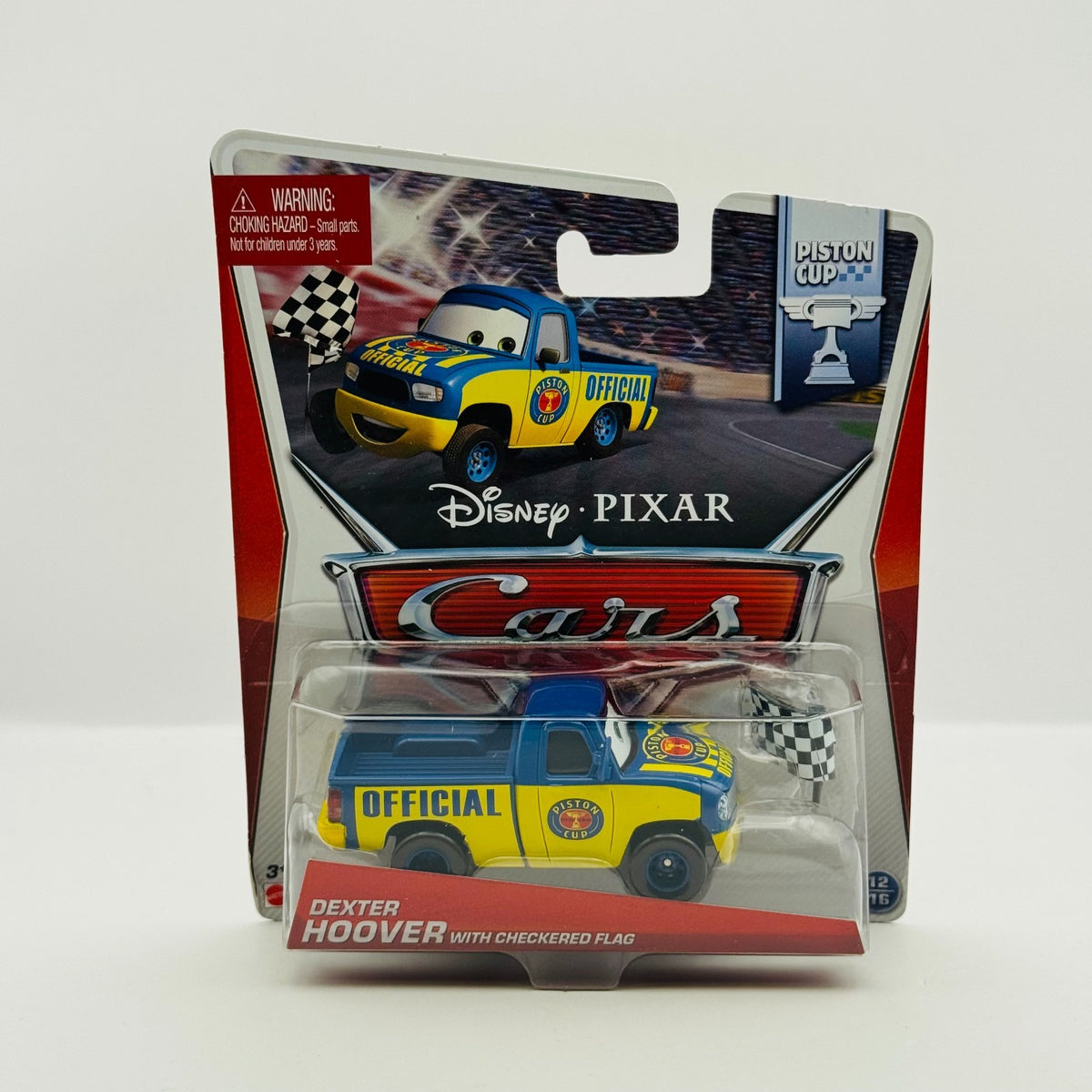 Disney Pixar Cars - DEXTER HOOVER CHECKERED FLAG Piston Cup 2014 - 1:55 Diecast