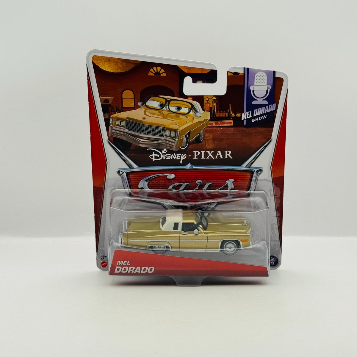 Disney Pixar Cars - GOLD MEL DORADO Radiator Springs 2014 - 1:55 Diecast