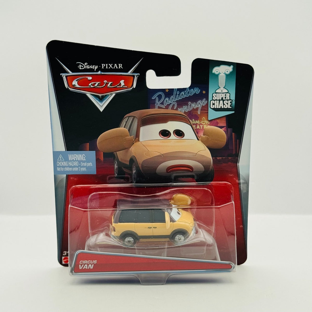 Disney Pixar Cars - CIRCUS VAN SUPER CHASE 2015 - 1:55 Diecast