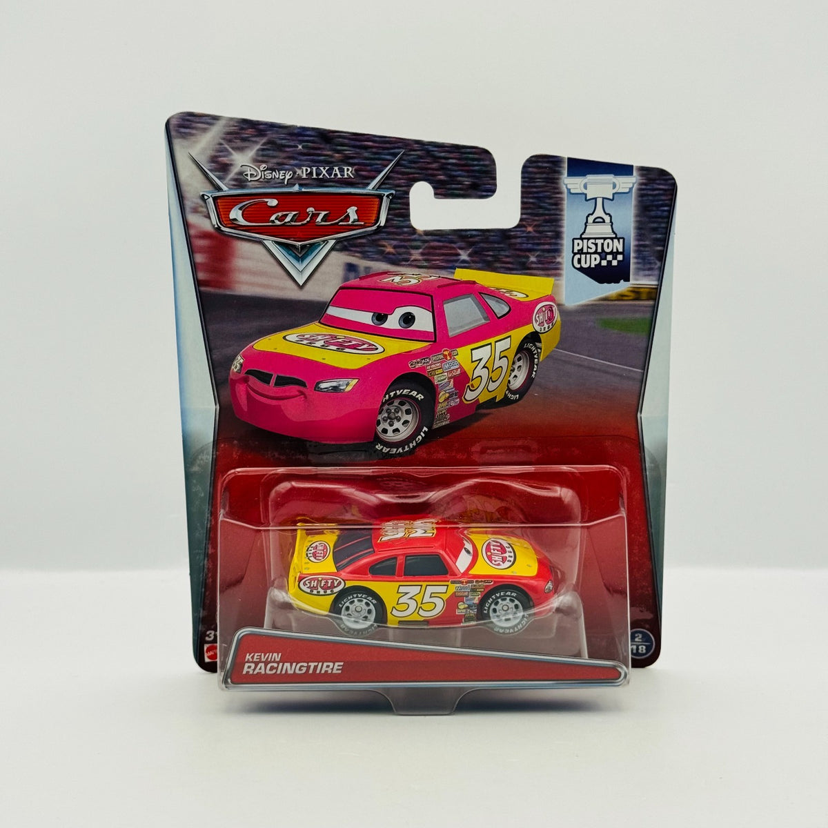 Disney Pixar Cars - SHIFTY DRUG KEVIN RACINGTIRE Piston Cup 2015 1:55 Diecast