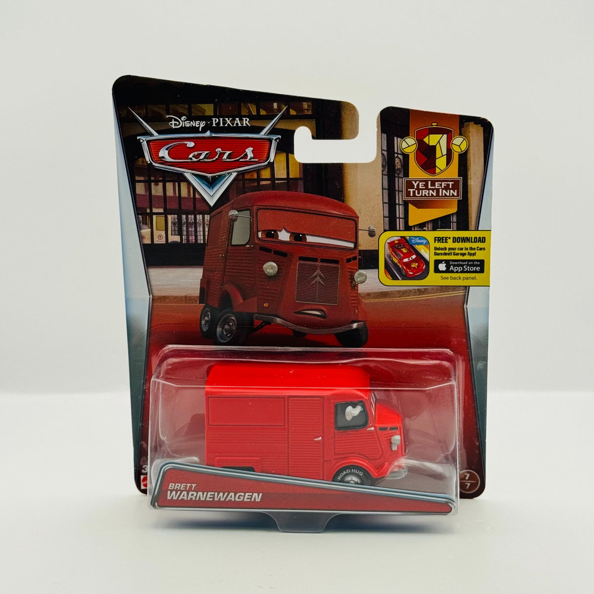 Disney Pixar Cars - BRETT WARNEWAGEN Ye Left Turn Inn 2015 - 1:55 Diecast
