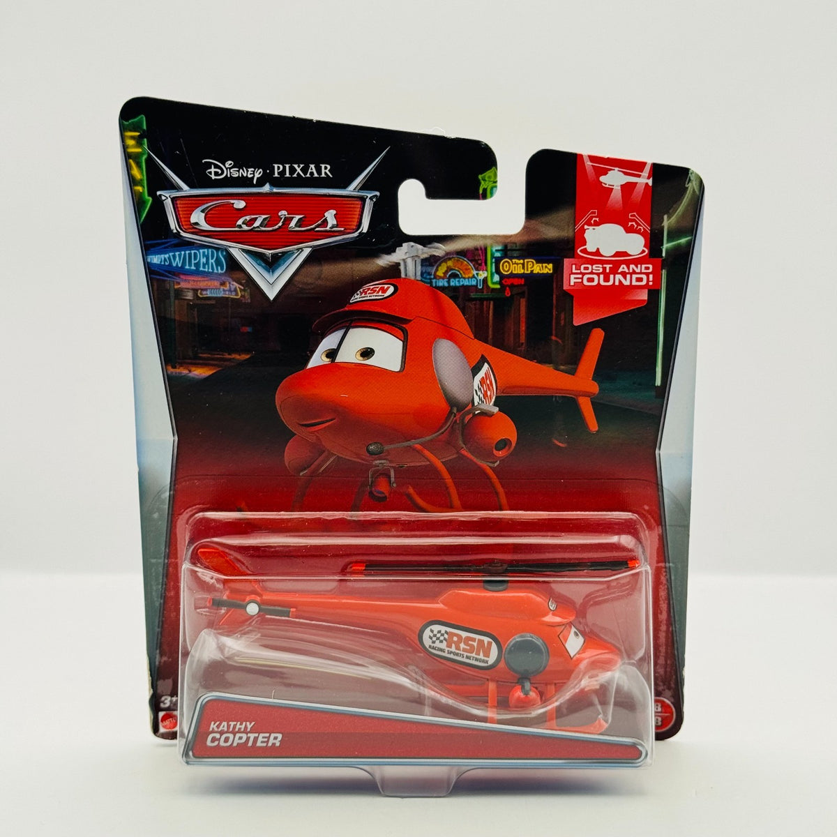 Disney Pixar Cars - KATHY COPTER Lost & Found 2015 - 1:55 Diecast
