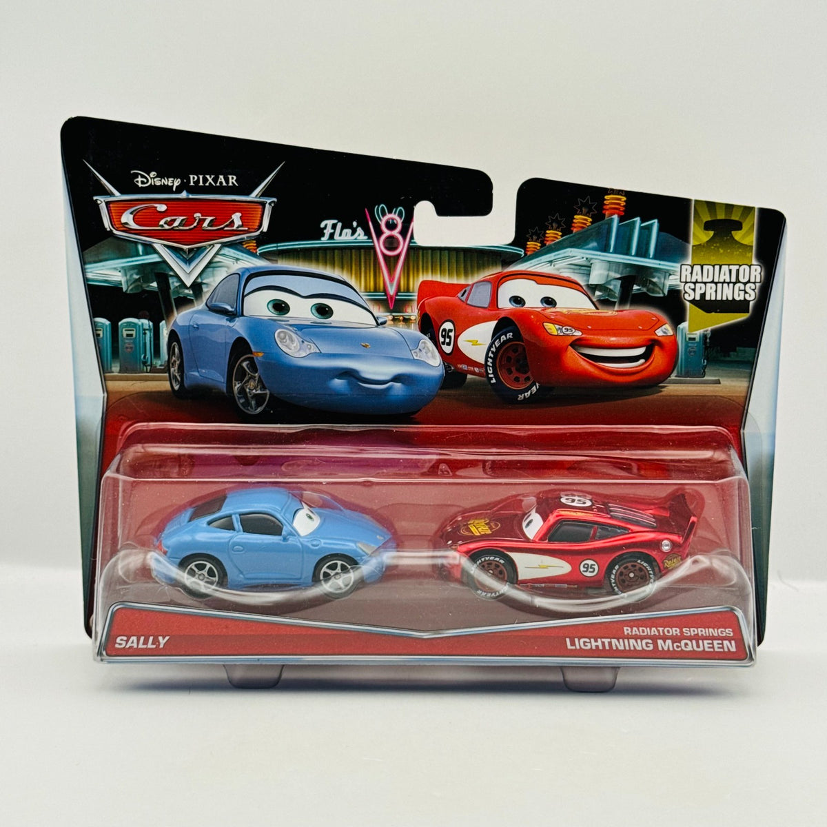 Disney Pixar Cars - SALLY & RADIATOR SPRINGS MCQUEEN 2015 - 1:55 Diecast